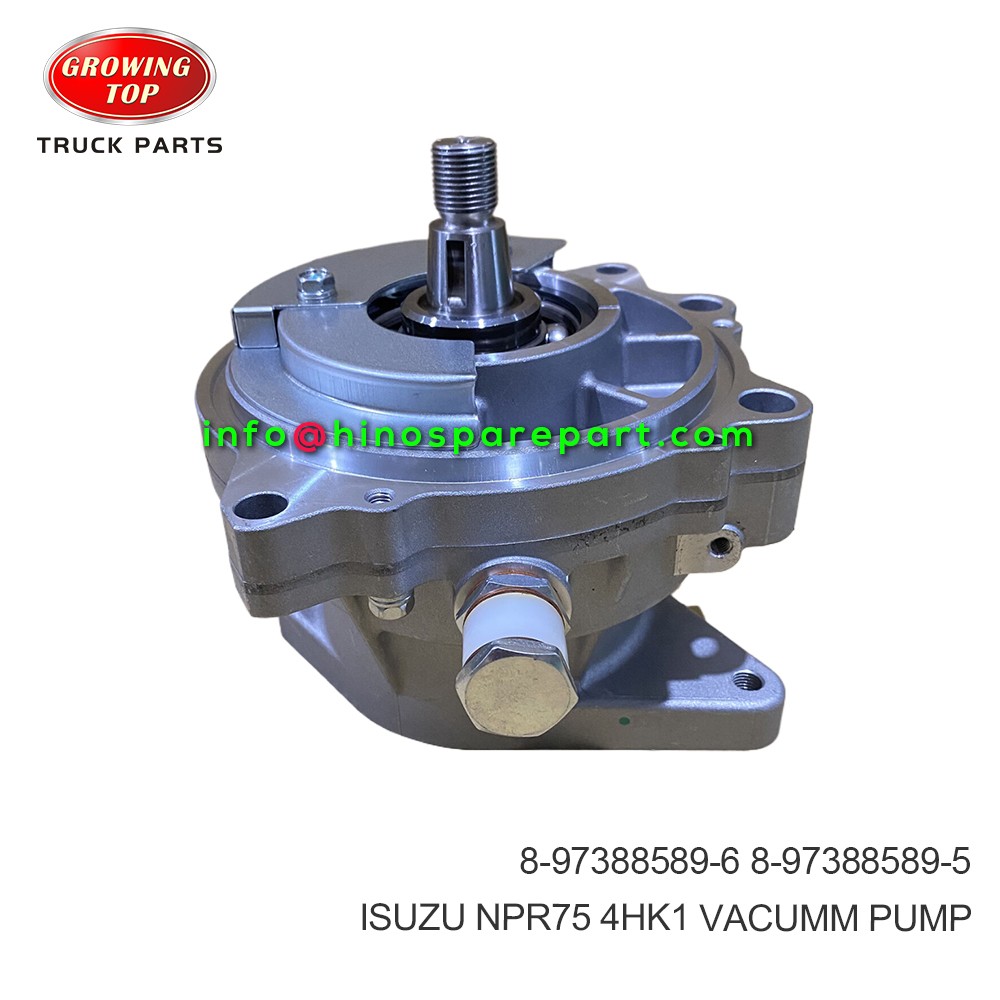 ISUZU NPR75 4HK1 VACUUM PUMP 8-97388589-6