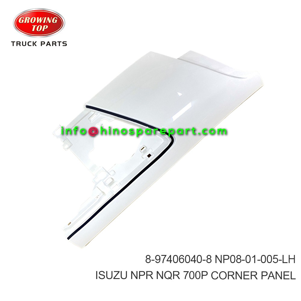 ISUZU NPR NQR 700P CORNER PANEL 8-97406040-8