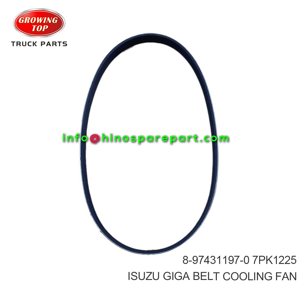 ISUZU GIGA BELT COOLING FAN 8-97431197-0