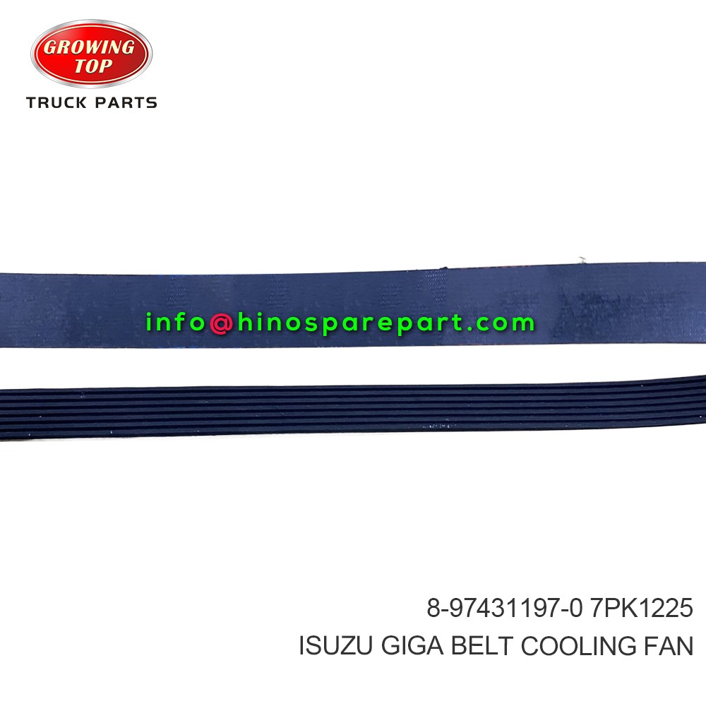 ISUZU GIGA BELT COOLING FAN 8-97431197-0