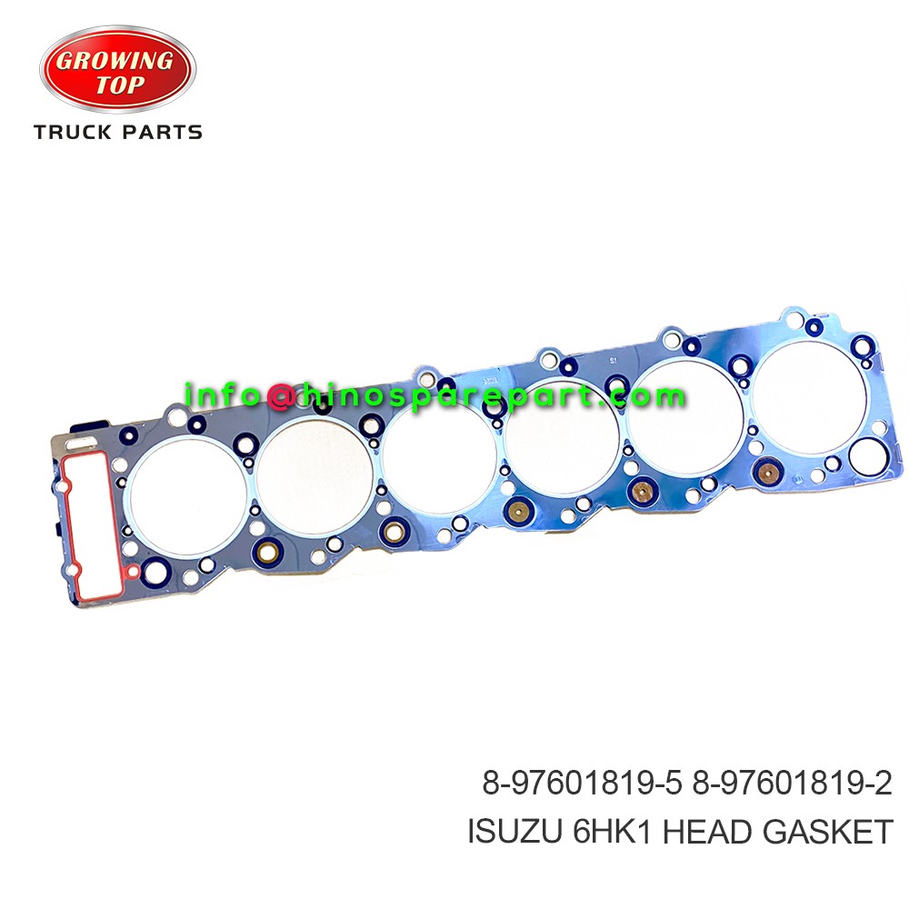 ISUZU 6HK1  HEAD GASKET  8-97601819-5