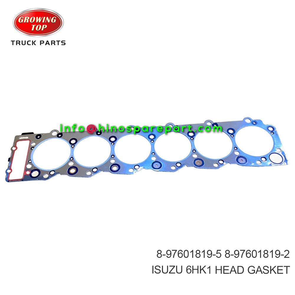 ISUZU 6HK1  HEAD GASKET  8-97601819-5