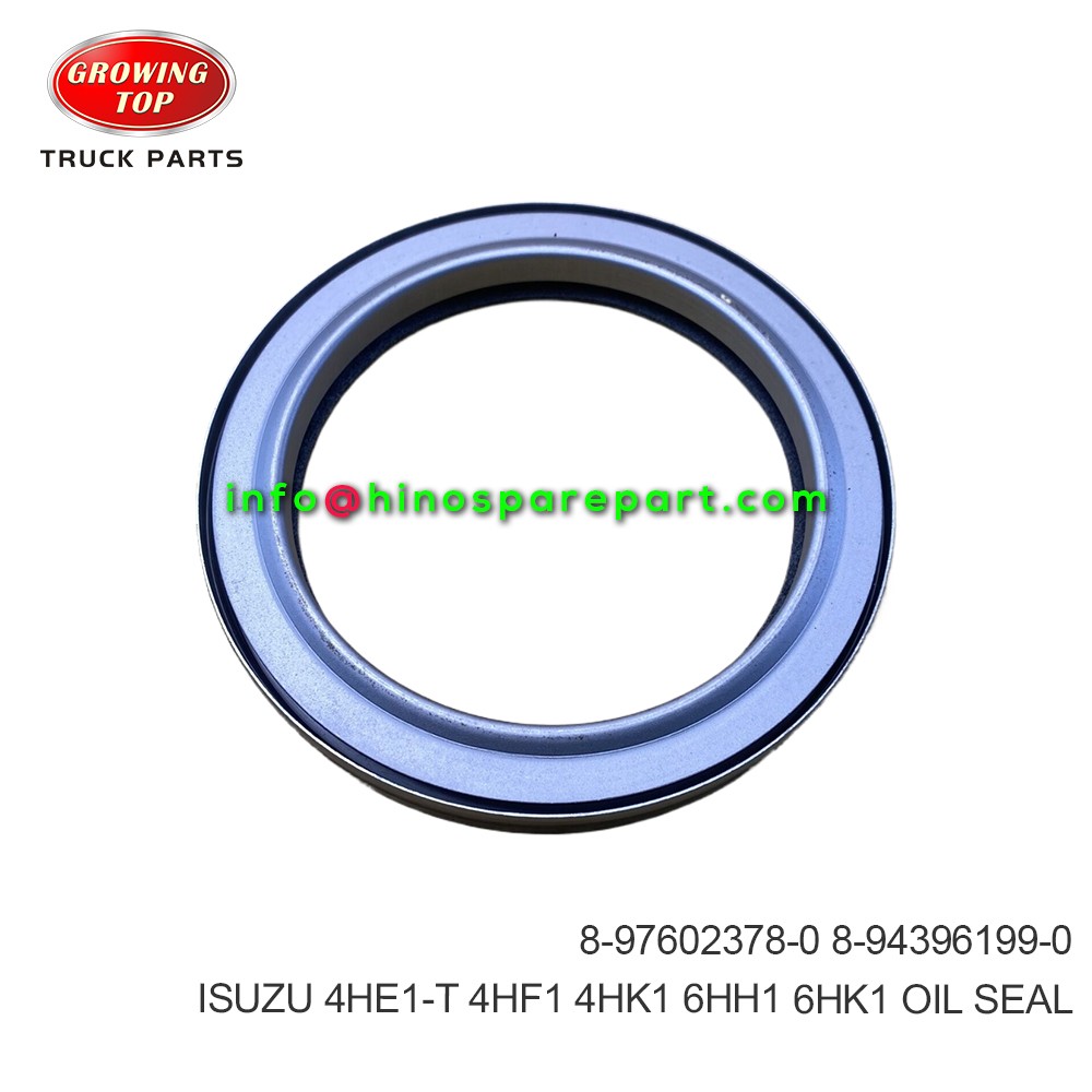 ISUZU 4HE1-T 4HF1 4HK1 6HH1 6HK1 OIL SEAL 8-97602378-0