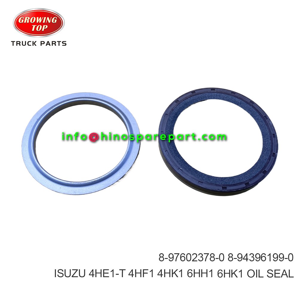 ISUZU 4HE1-T 4HF1 4HK1 6HH1 6HK1 OIL SEAL 8-97602378-0