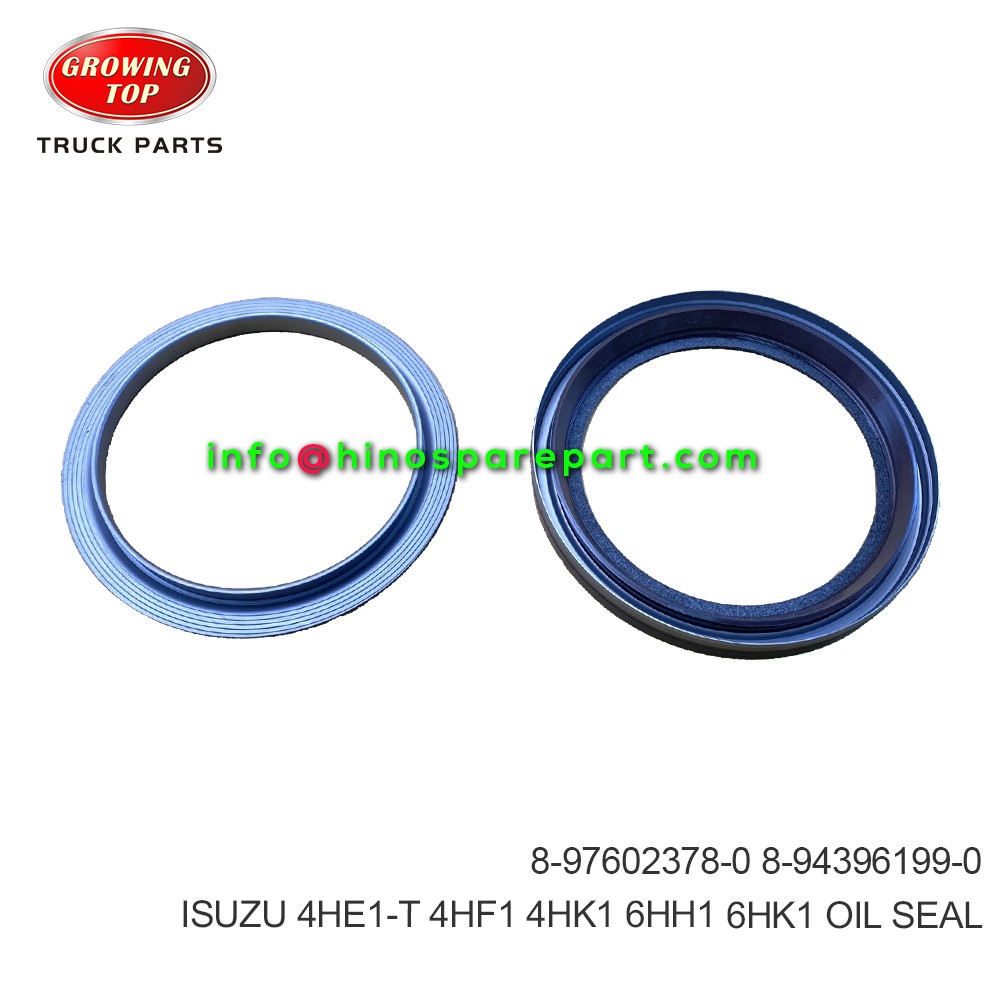 ISUZU 4HE1-T 4HF1 4HK1 6HH1 6HK1 OIL SEAL 8-97602378-0