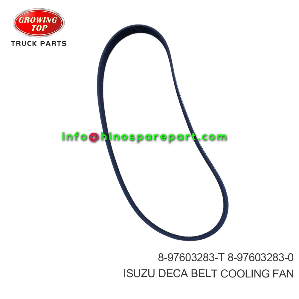 ISUZU DECA  BELT; COOLING FAN  8-97603283-T