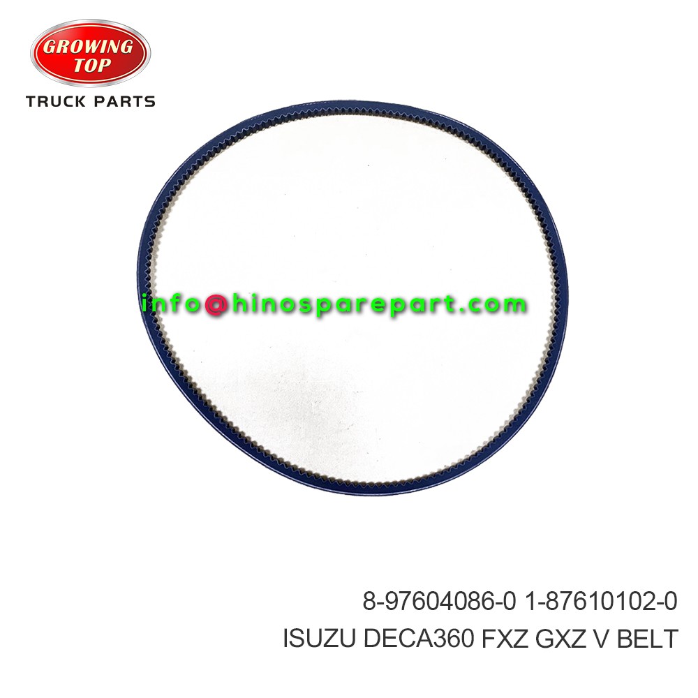 ISUZU DECA360 FXZ GXZ V BELT 8-97604086-0