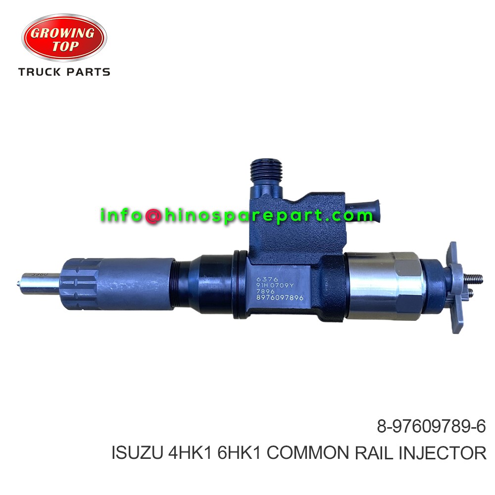 ISUZU 4HK1 6HK1 COMMON RAIL INJECTOR  8-97609789-6