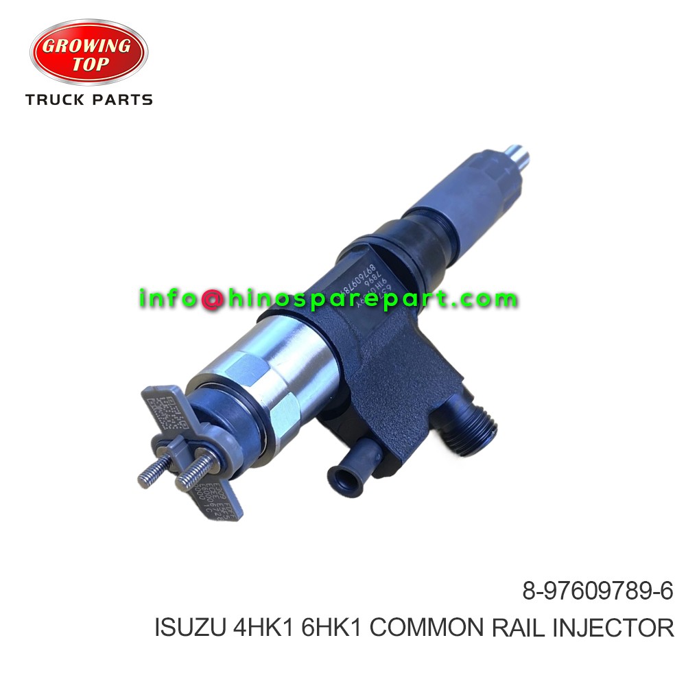 ISUZU 4HK1 6HK1 COMMON RAIL INJECTOR  8-97609789-6