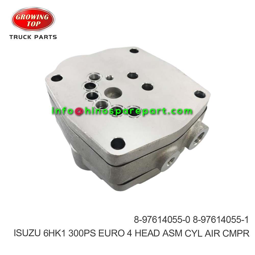 ISUZU 6HK1 300PS EURO 4 HEAD ASM CYL AIR CMPR 8-97614055-0