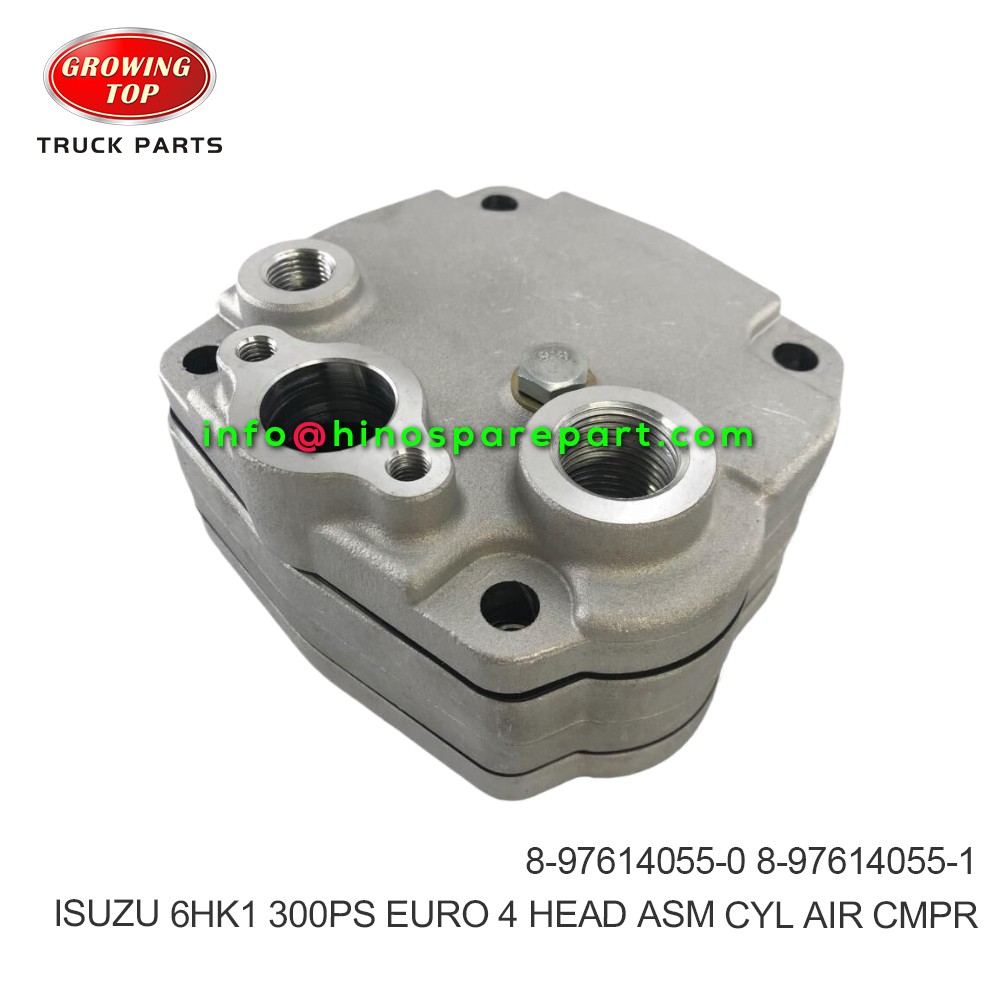 ISUZU 6HK1 300PS EURO 4 HEAD ASM CYL AIR CMPR 8-97614055-0