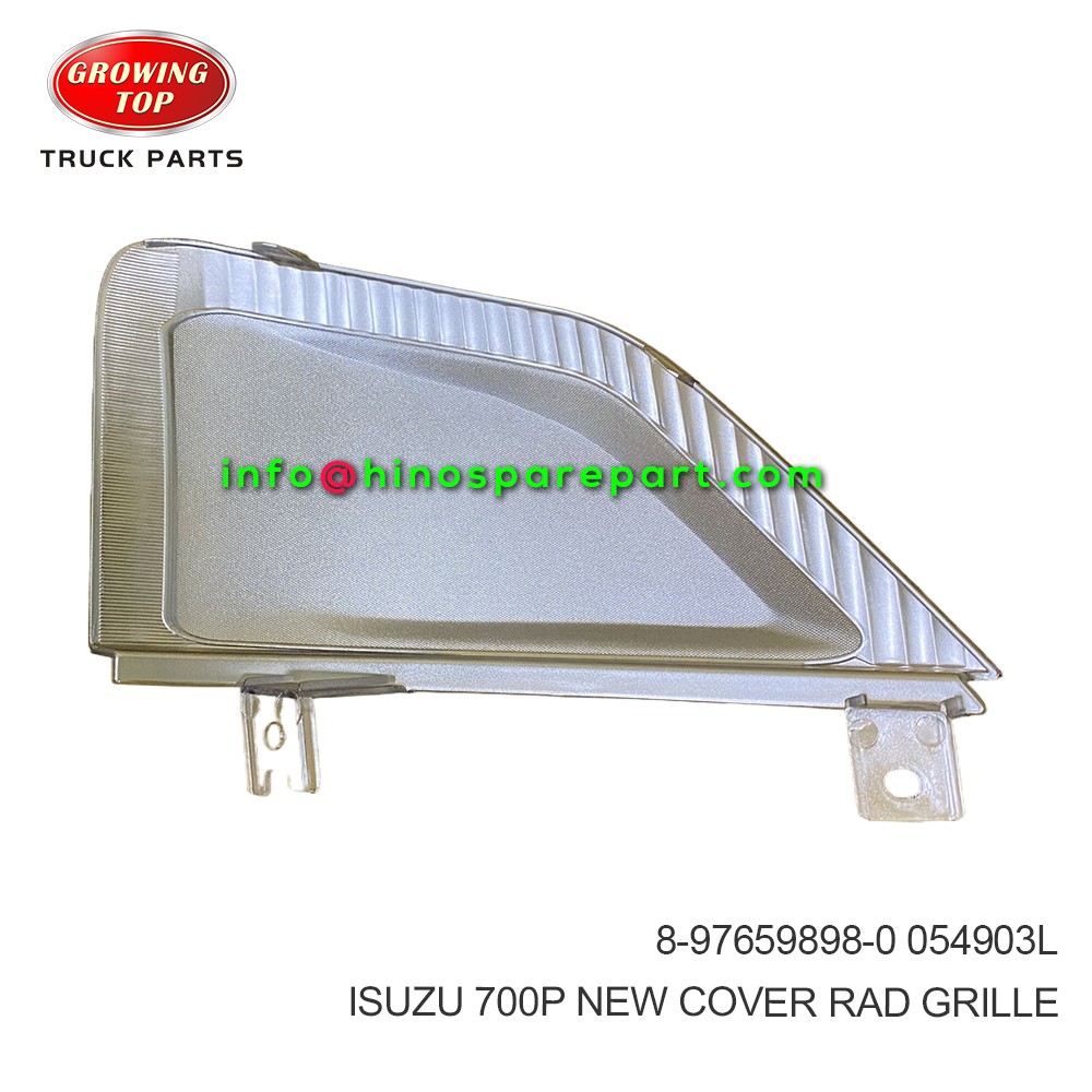 ISUZU 700P NEW COVER;RAD GRILLE 8-97659898-0