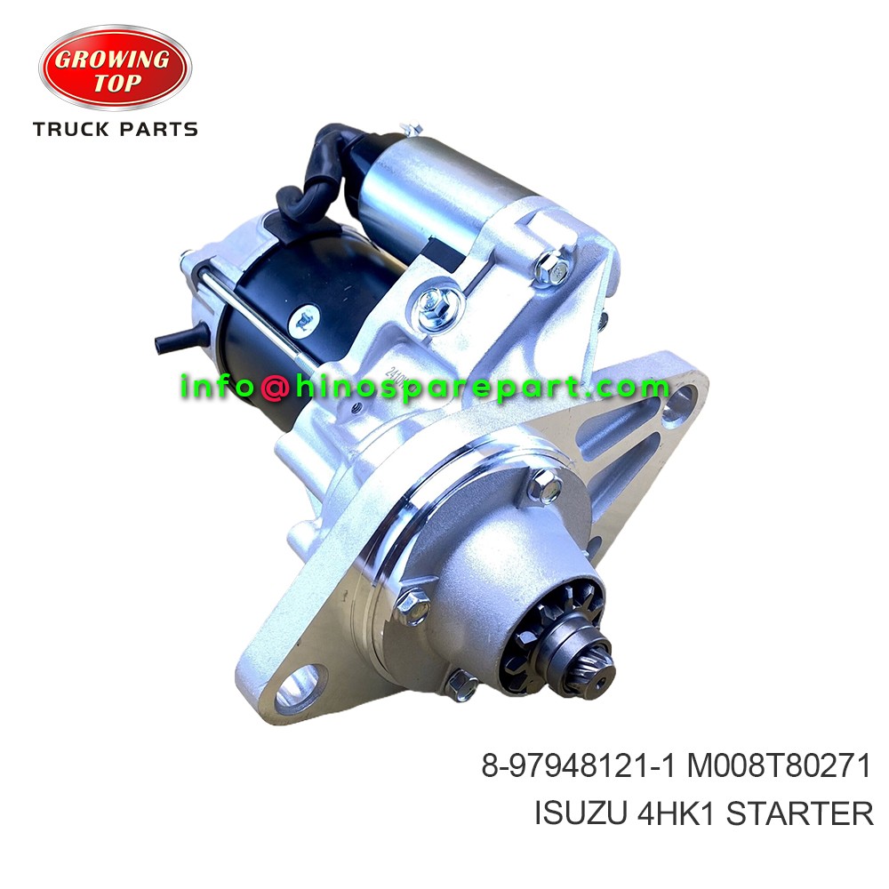 ISUZU 4HK1 STARTER 8-97948121-1