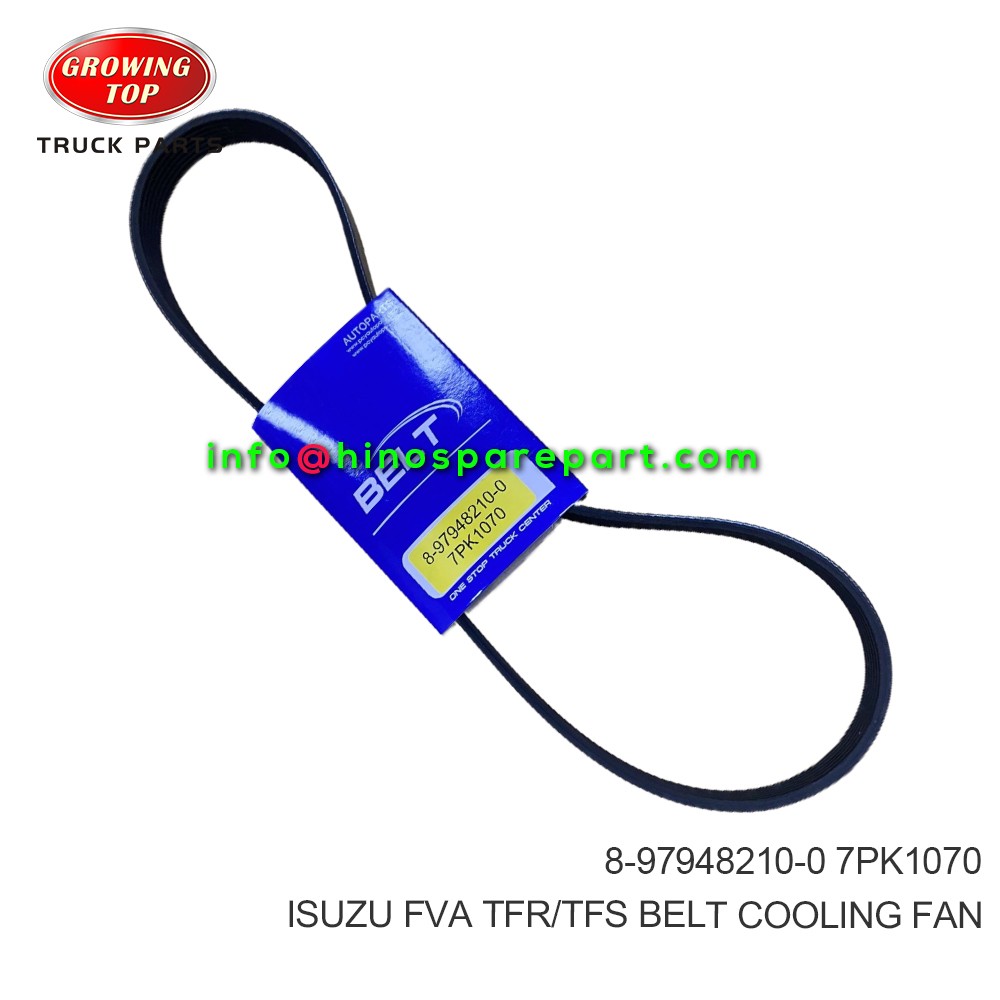 ISUZU FVA TFR/TFS BELT COOLING FAN 8-97948210-0