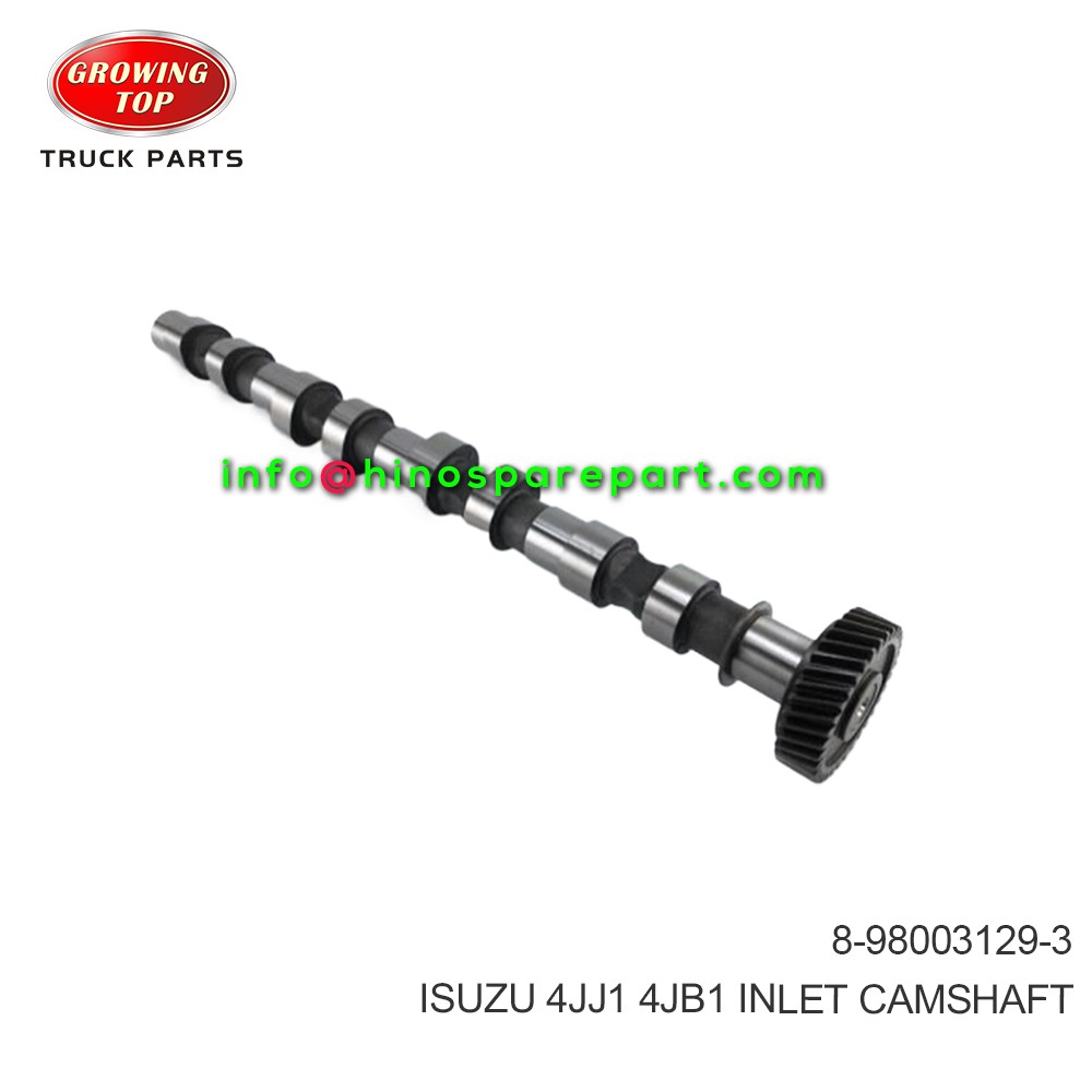 ISUZU 4JJ1 4JB1 INLET CAMSHAFT 8-98003129-3