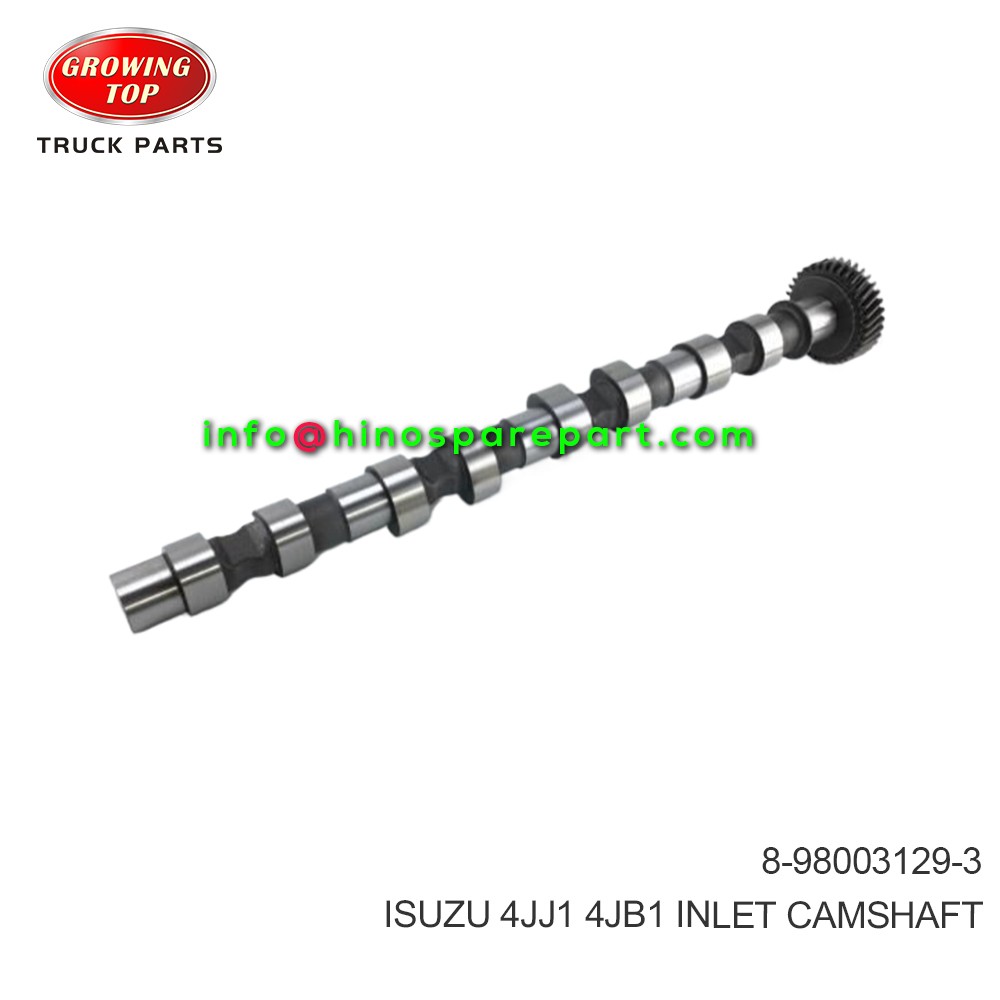 ISUZU 4JJ1 4JB1 INLET CAMSHAFT 8-98003129-3