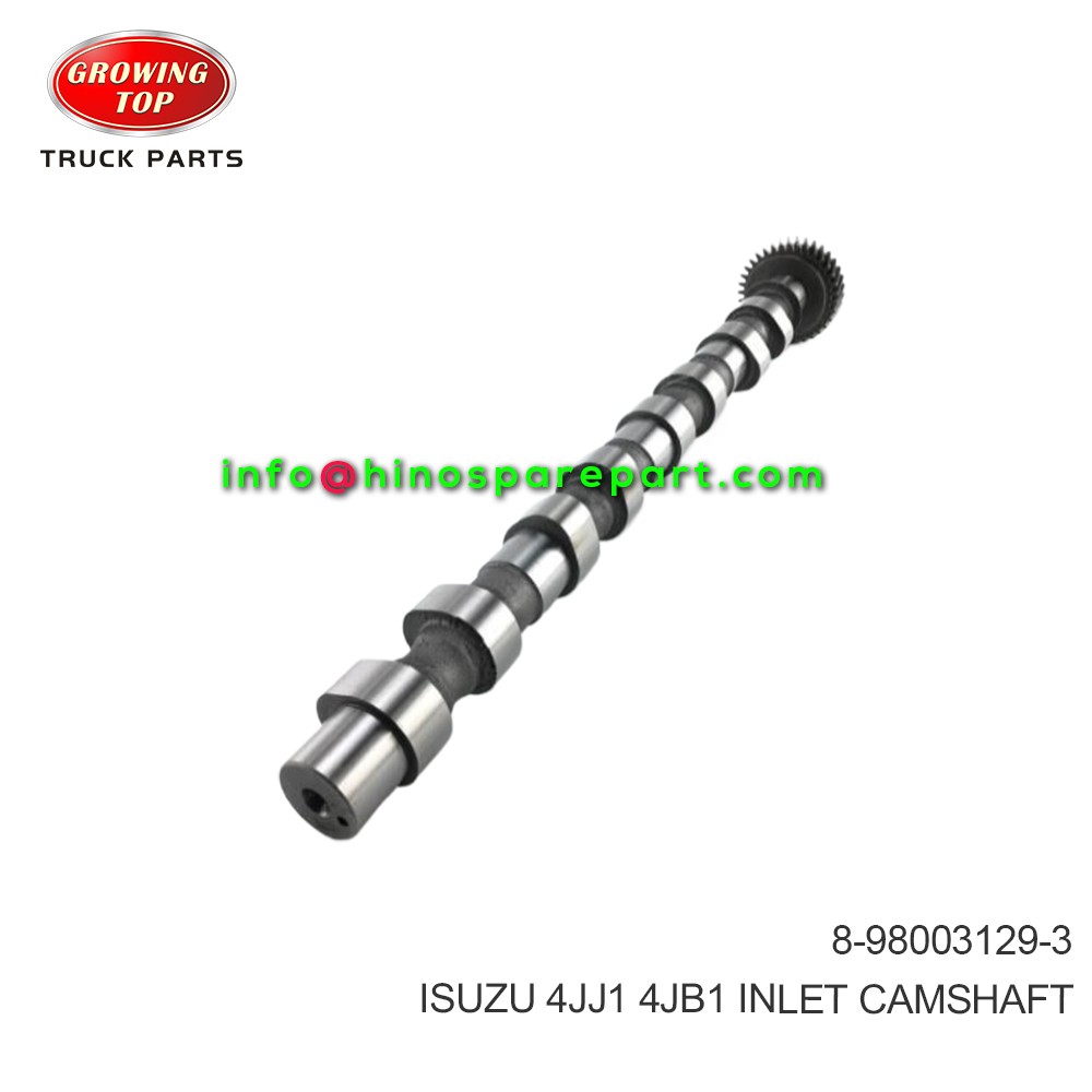 ISUZU 4JJ1 4JB1 INLET CAMSHAFT 8-98003129-3