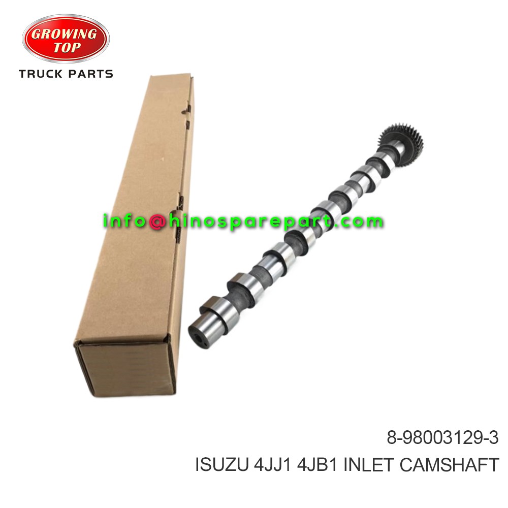 ISUZU 4JJ1 4JB1 INLET CAMSHAFT 8-98003129-3