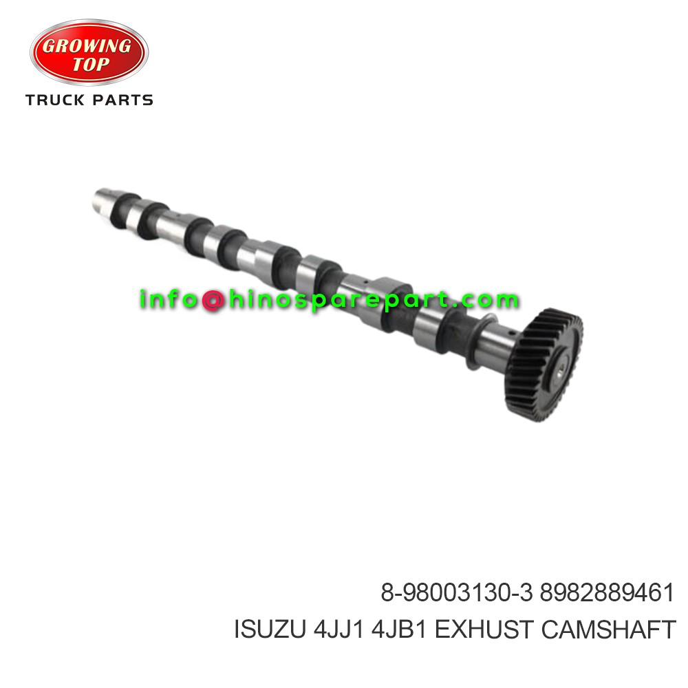 ISUZU 4JJ1 4JB1 EXHUST CAMSHAFT 8-98003130-3