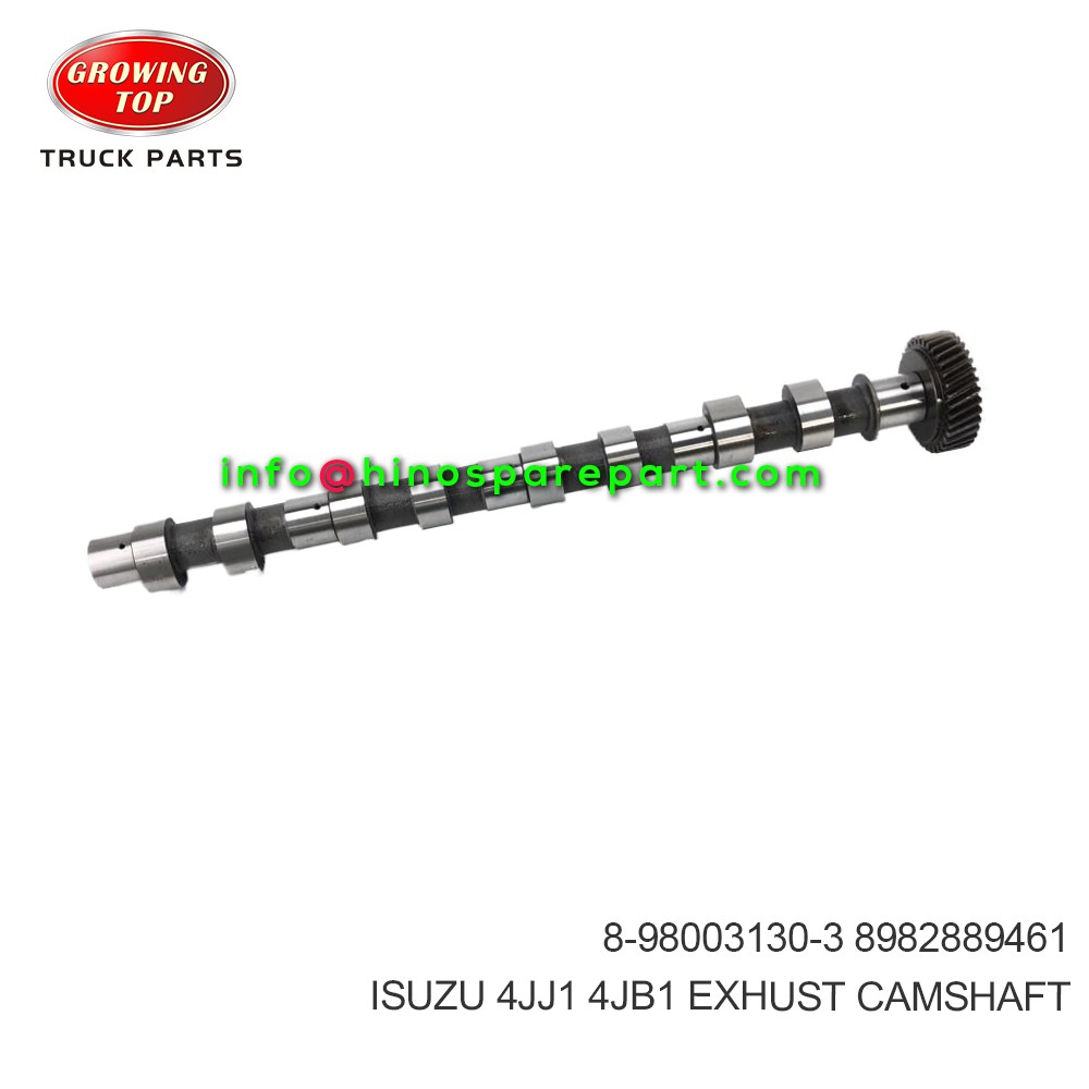 ISUZU 4JJ1 4JB1 EXHUST CAMSHAFT 8-98003130-3