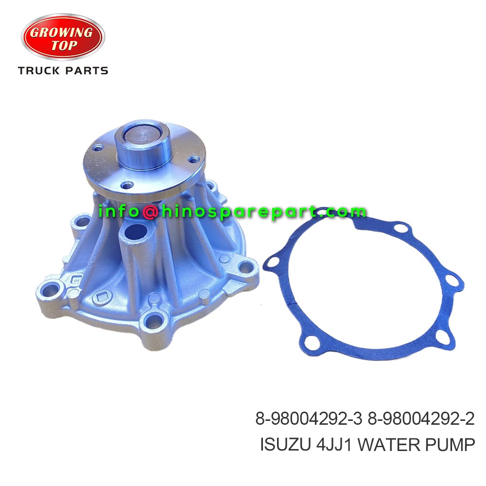 ISUZU 4JJ1 WATER PUMP 8-98004292-3