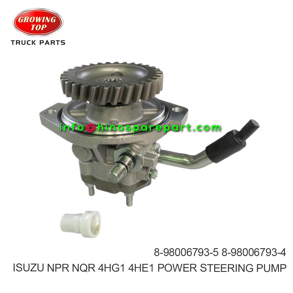 ISUZU NPR NQR 4HG1 4HE1 POWER STEERING PUMP 8-98006793-5