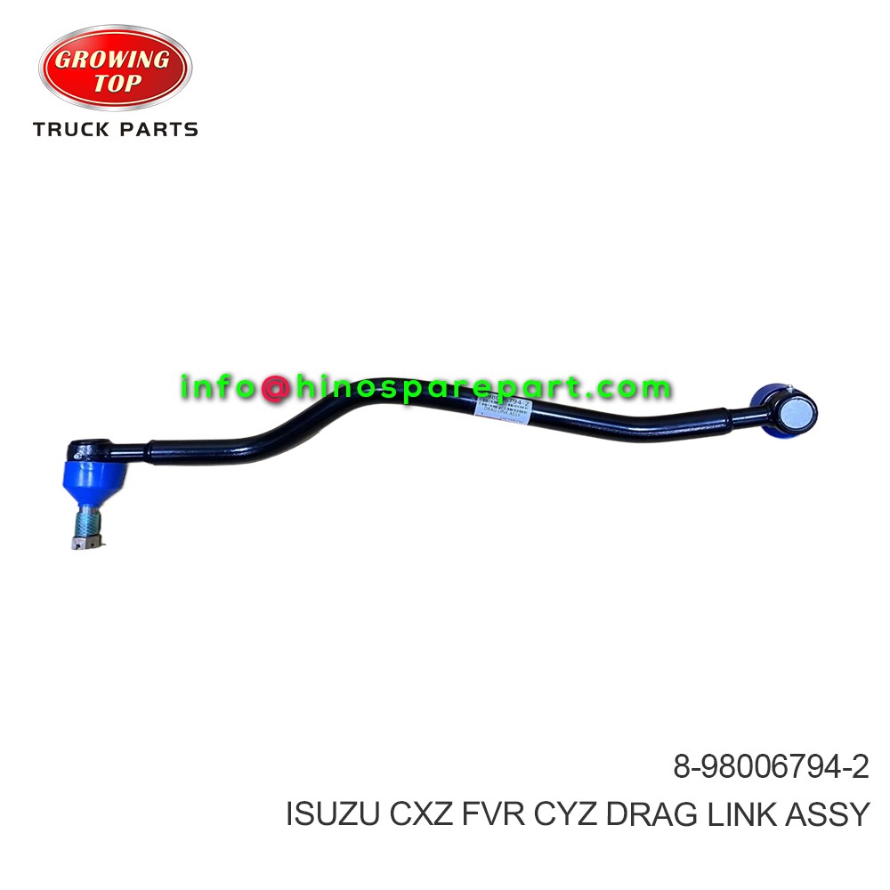 ISUZU CXZ FVR CYZ DRAG LINK ASSY 8-98006794-2