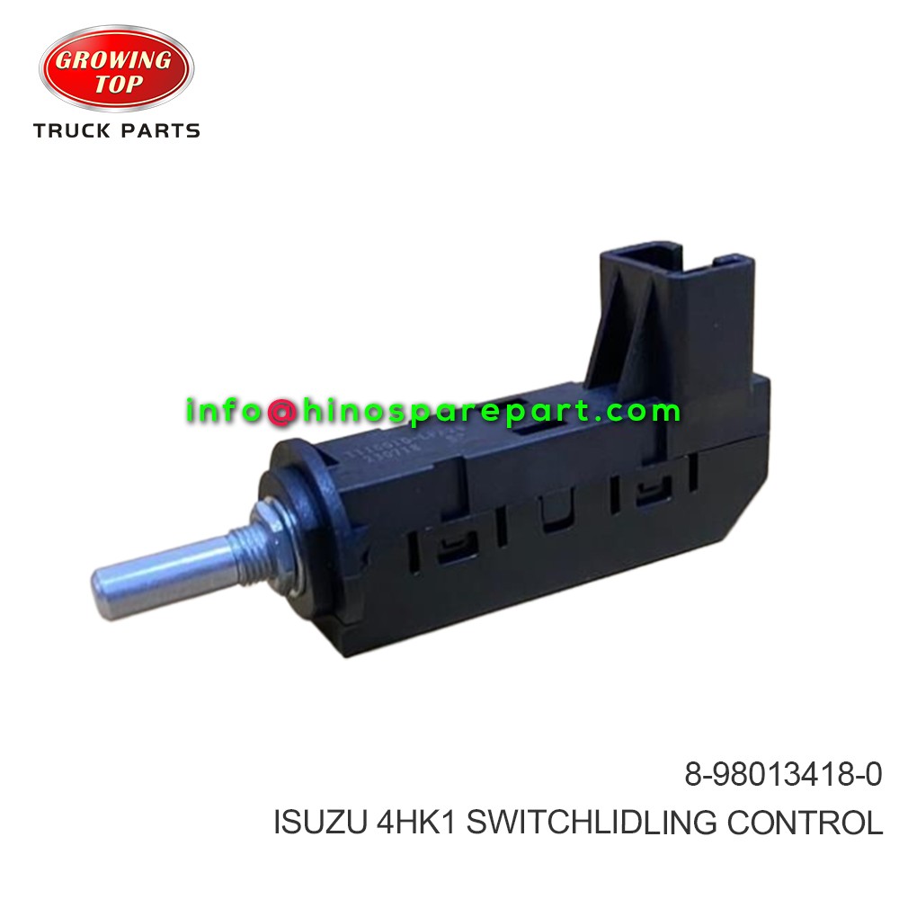 ISUZU 4HK1  SWITCHLIDLING CONTROL  8-98013418-0