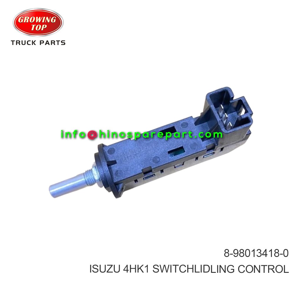 ISUZU 4HK1  SWITCHLIDLING CONTROL  8-98013418-0