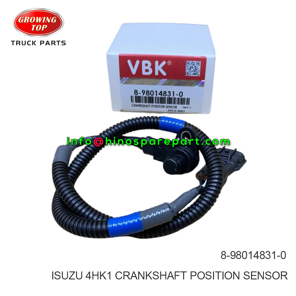 ISUZU 4HK1 CRANKSHAFT POSITION SENSOR  8-98014831-0