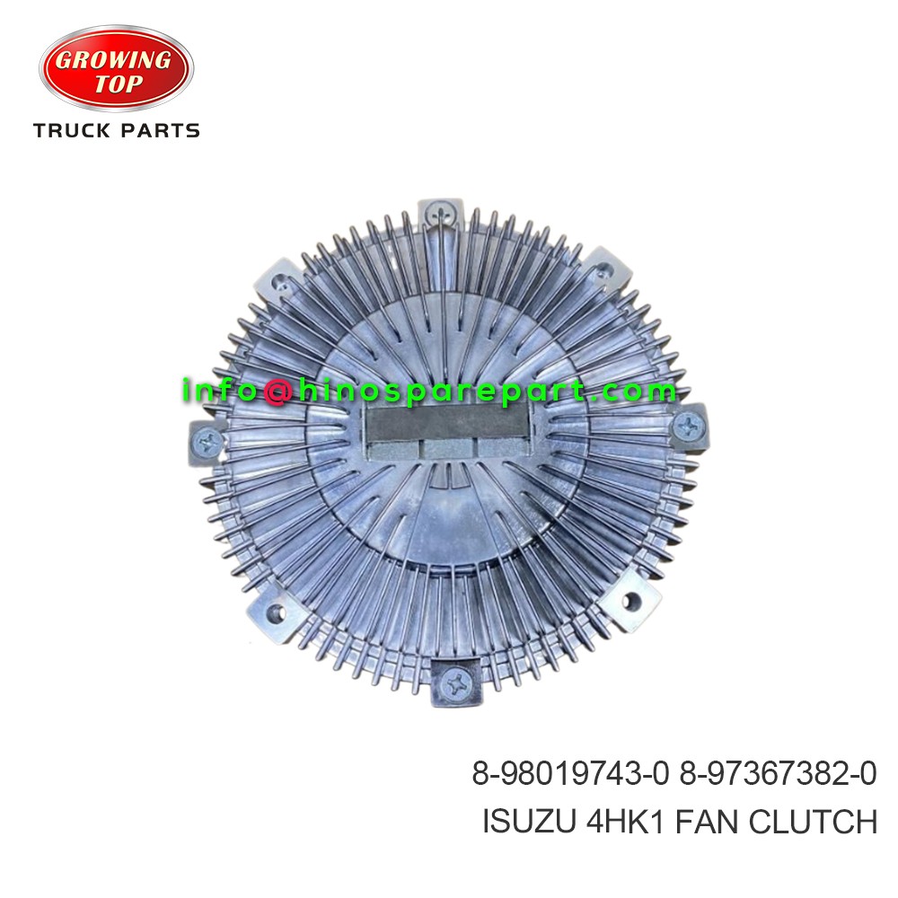 ISUZU 4HK1 FAN CLUTCH 8-98019743-0