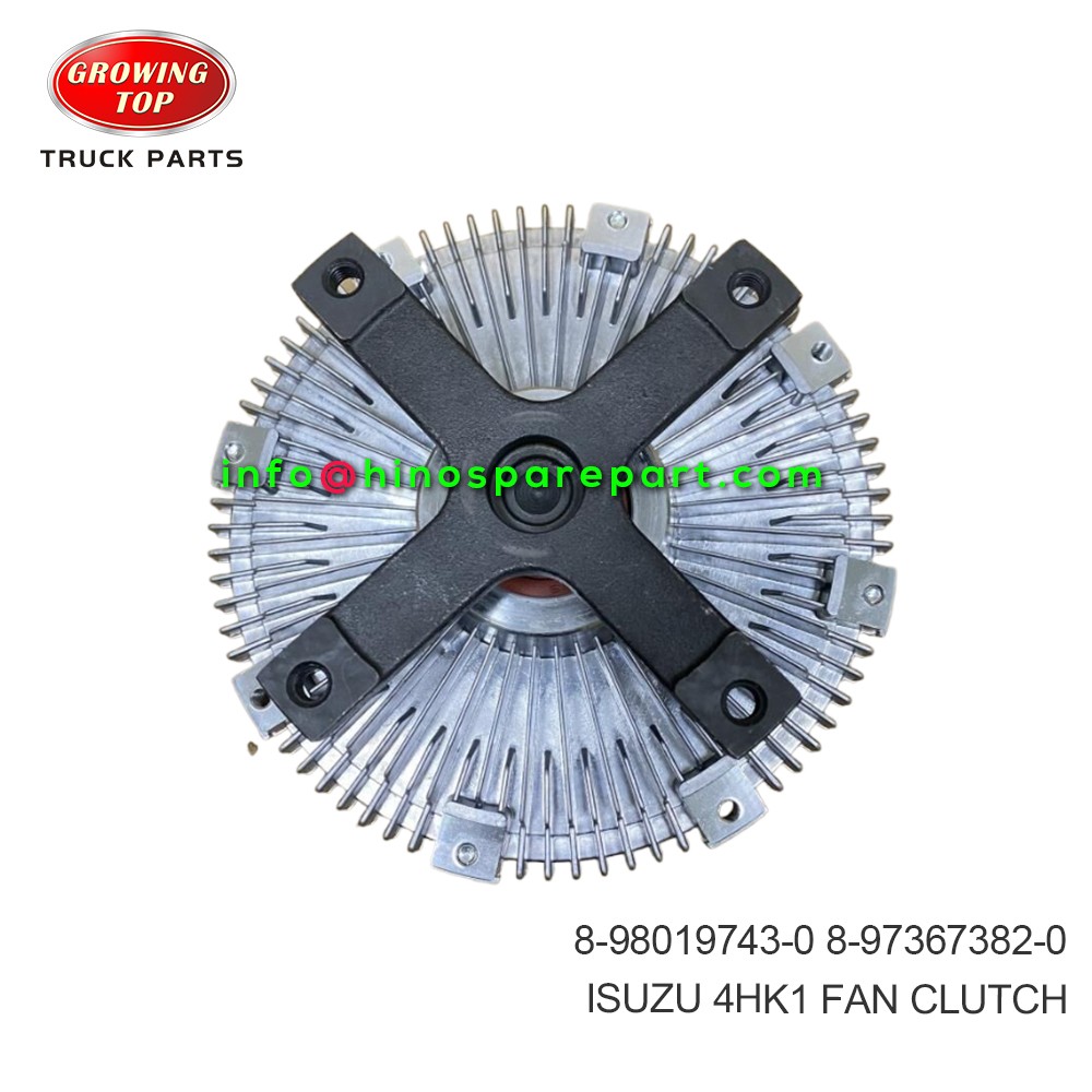 ISUZU 4HK1 FAN CLUTCH 8-98019743-0