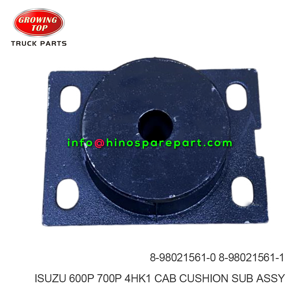 ISUZU 600P 700P 4HK1 CAB CUSHION SUB ASSY  8-98021561-1