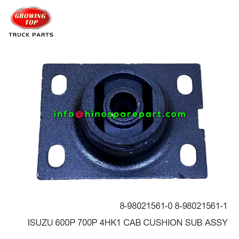 ISUZU 600P 700P 4HK1 CAB CUSHION SUB ASSY  8-98021561-1