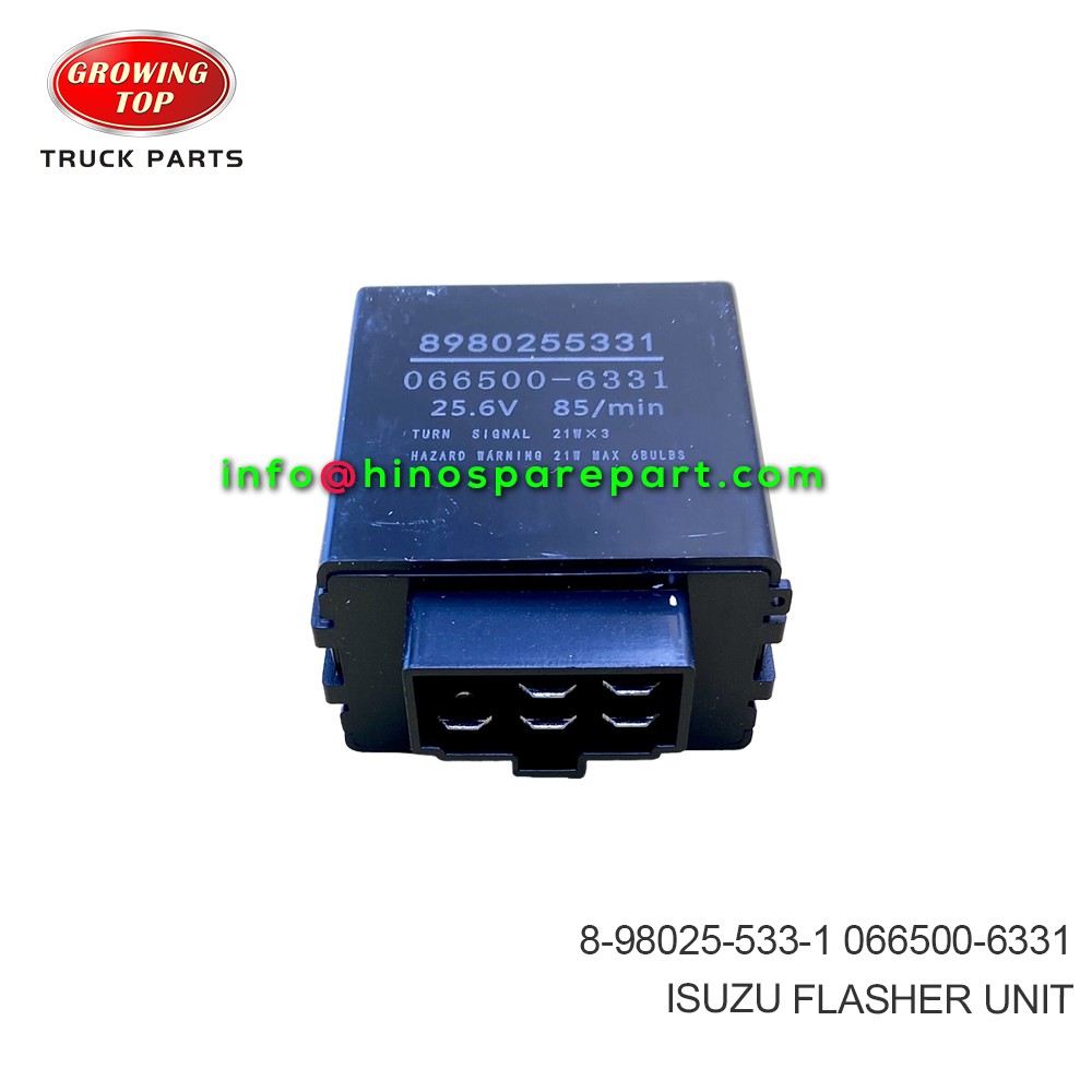 ISUZU  FLASHER UNIT  8-98025-533-1