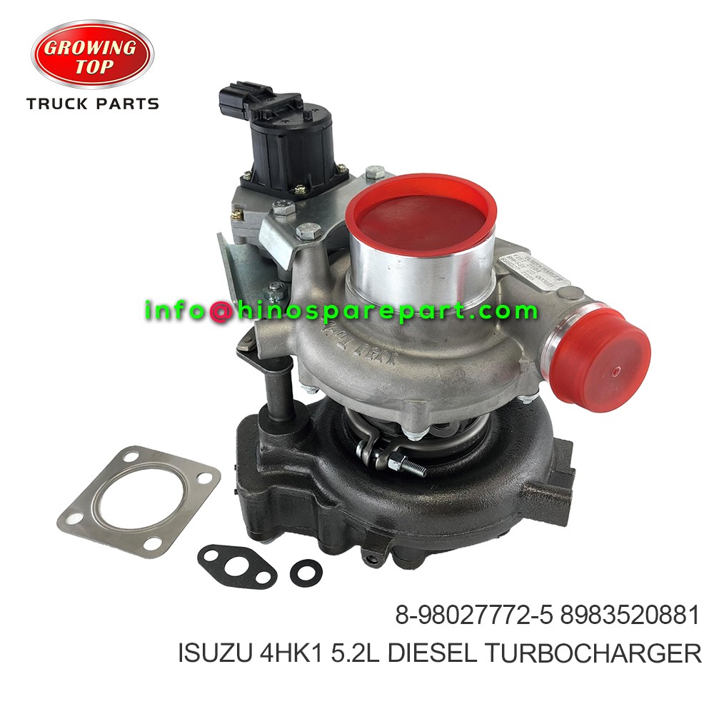 ISUZU 4HK1 5.2L DIESEL TURBOCHARGER 8-98027772-5