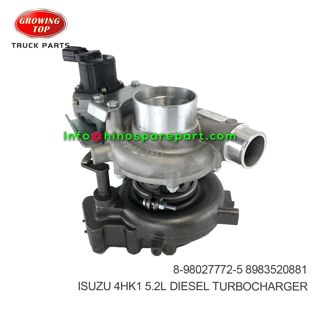 ISUZU 4HK1 5.2L DIESEL TURBOCHARGER 8-98027772-5