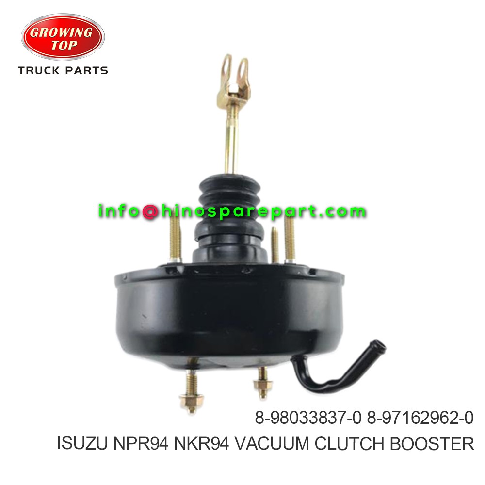 ISUZU NPR94 NKR94  VACUUM CLUTCH BOOSTER  8-98033837-0