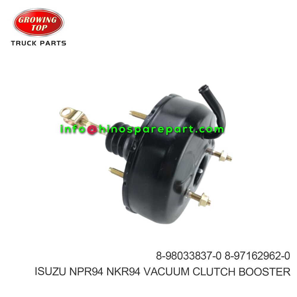 ISUZU NPR94 NKR94  VACUUM CLUTCH BOOSTER  8-98033837-0