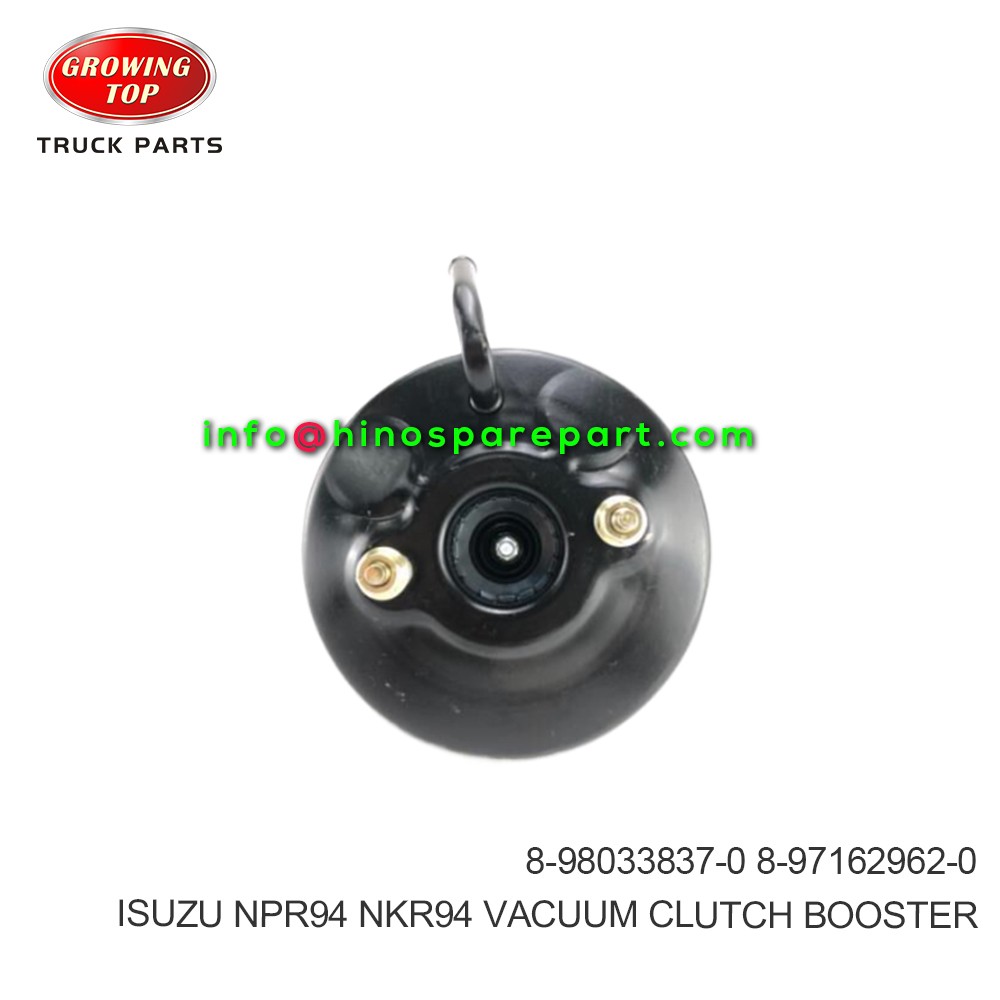 ISUZU NPR94 NKR94  VACUUM CLUTCH BOOSTER  8-98033837-0