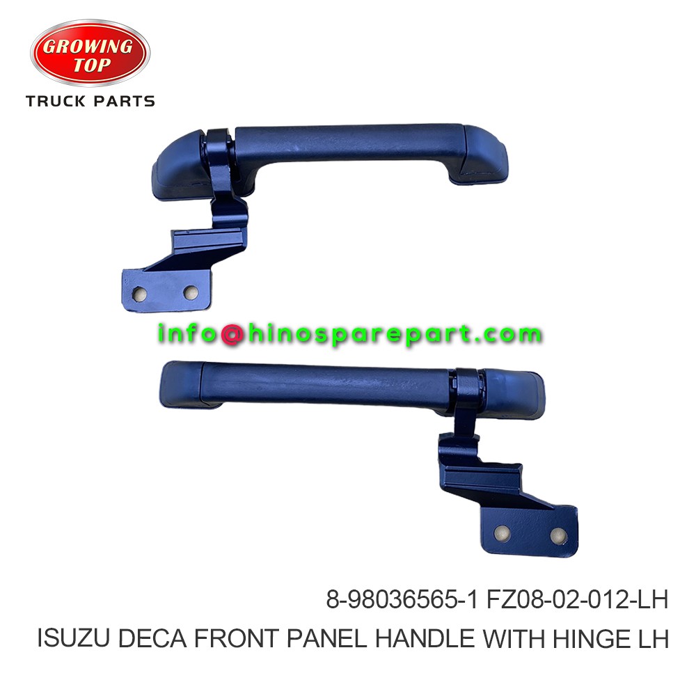 ISUZU DECA 360 FRR FRONT PANEL HANDLE WITH HINGE LH  8-98036565-1