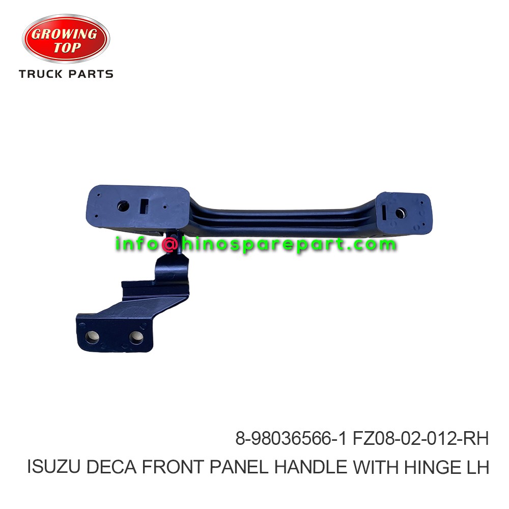 ISUZU DECA 360 FRR FRONT PANEL HANDLE WITH HINGE LH  8-98036566-1