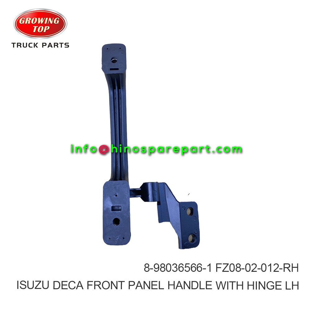 ISUZU DECA 360 FRR FRONT PANEL HANDLE WITH HINGE LH  8-98036566-1