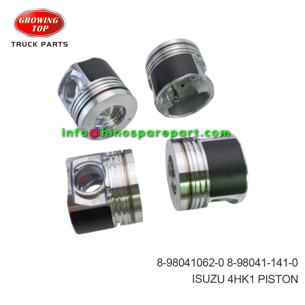 ISUZU 4HK1  PISTON  8-98041062-0