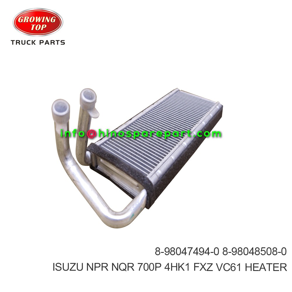 ISUZU NPR NQR 700P 4HK1 FXZ VC61 8-98047494-0 