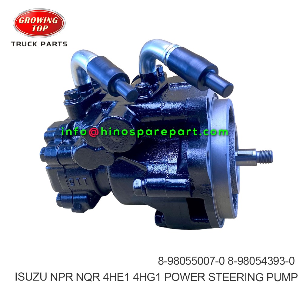 ISUZU NPR NQR 4HE1 4HG1 POWER STEERING PUMP 8-98055007-0