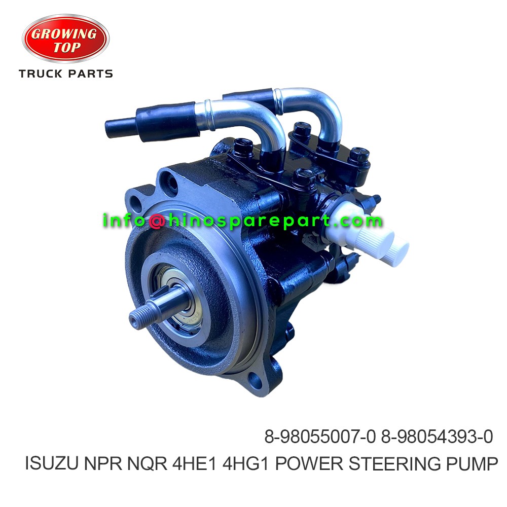 ISUZU NPR NQR 4HE1 4HG1 POWER STEERING PUMP 8-98055007-0