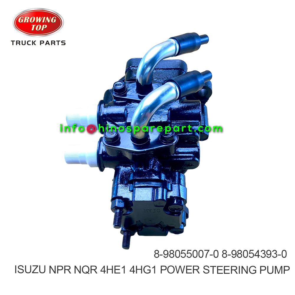 ISUZU NPR NQR 4HE1 4HG1 POWER STEERING PUMP 8-98055007-0