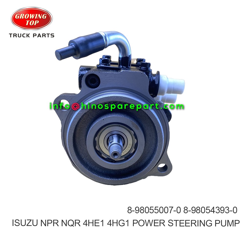 ISUZU NPR NQR 4HE1 4HG1 POWER STEERING PUMP 8-98055007-0