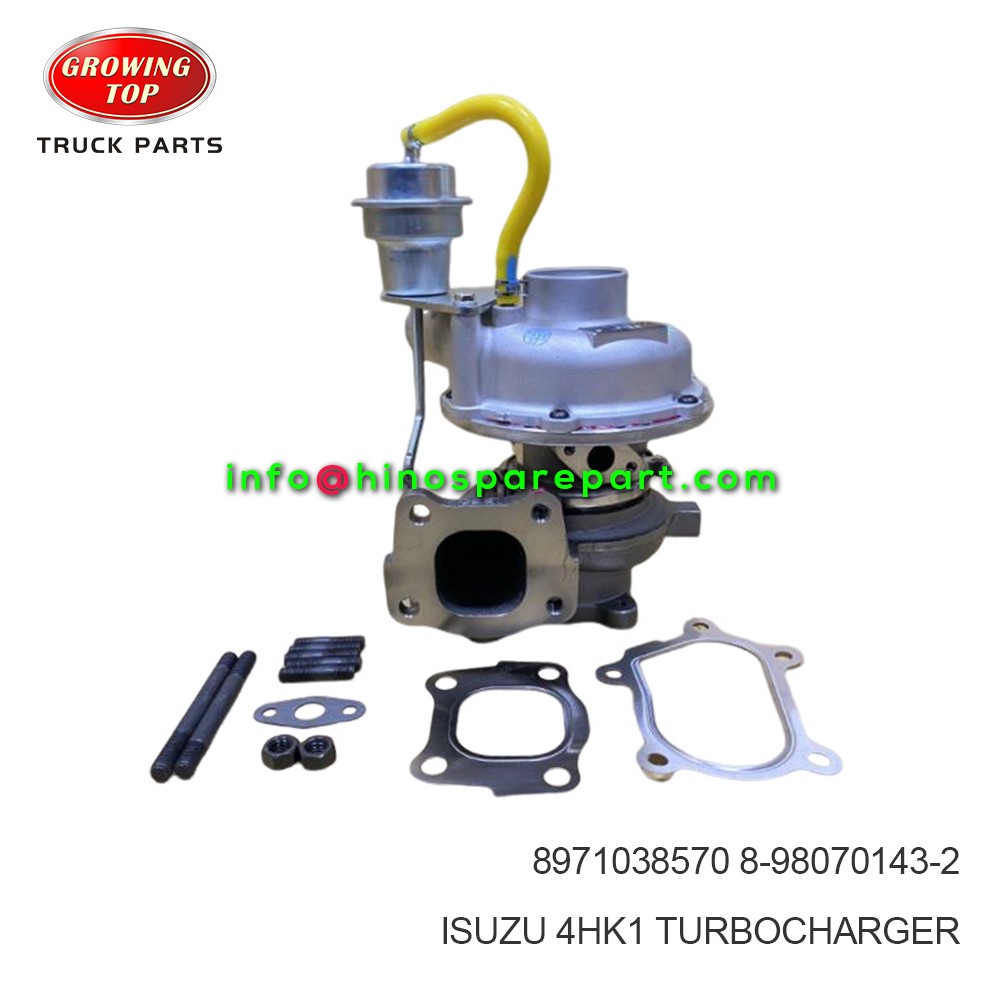 ISUZU 4HK1 TURBOCHARGER 8-98070143-2